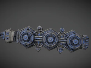 81CargoShipType3 3D Model