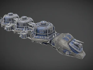 81CargoShipType3 3D Model