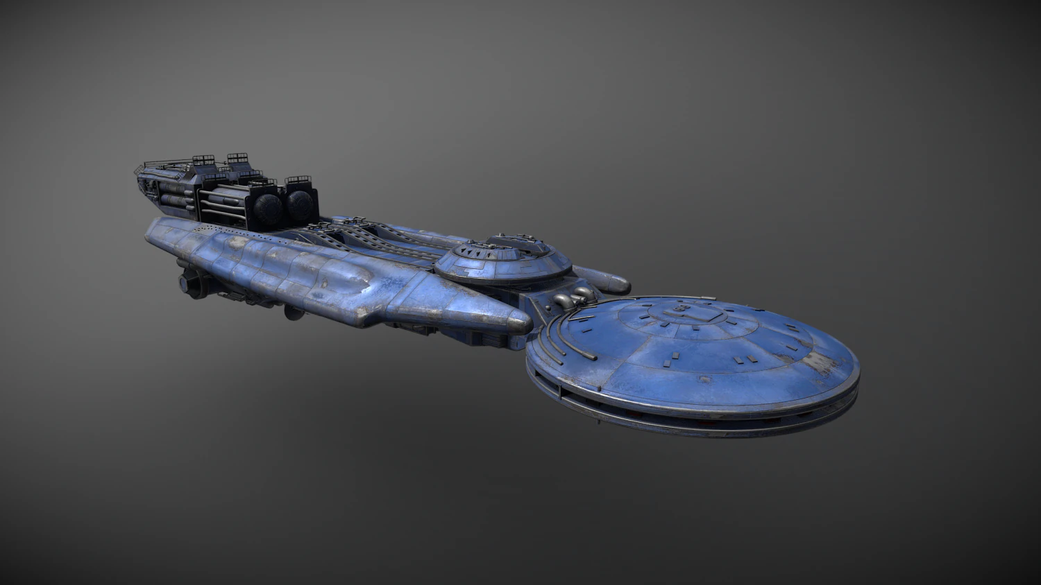 11AstralQueenBSG 3D Model .c4d .max .obj .3ds .fbx .stl .blend 
