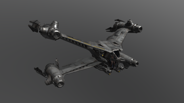 13Starfury Model 3D .c4d .max .obj .3ds .fbx .stl .blend 