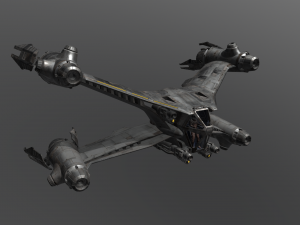 13Starfury 3D Model
