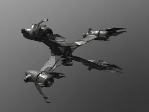 13Starfury 3D Model