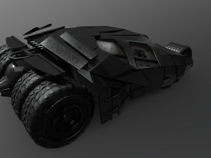 15ElectricBatmobile 3D मॉडल