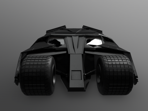 15ElectricBatmobile 3D मॉडल