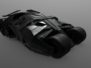 15ElectricBatmobile 3D मॉडल