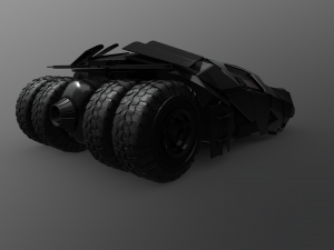 15ElectricBatmobile 3D मॉडल