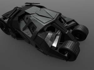 15ElectricBatmobile 3D मॉडल