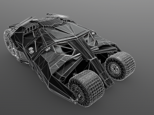 15ElectricBatmobile 3D मॉडल