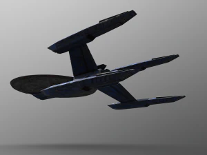 18spaceship 3D Model