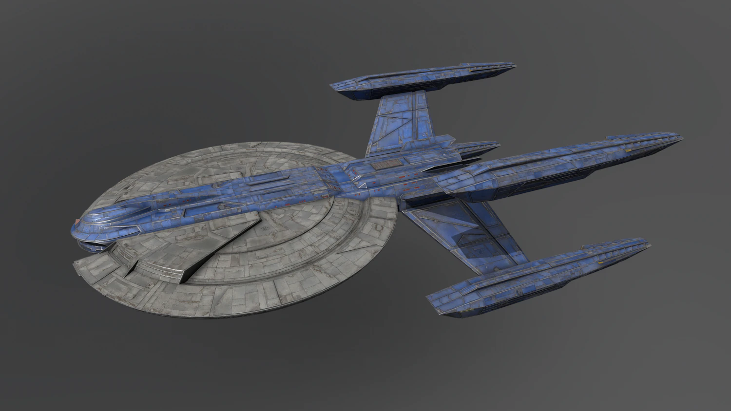 18spaceship 3D Model .c4d .max .obj .3ds .fbx .stl .blend 