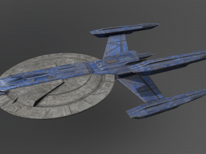 18spaceship 3D 모델