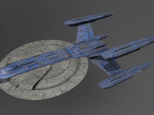 18spaceship 3D Model
