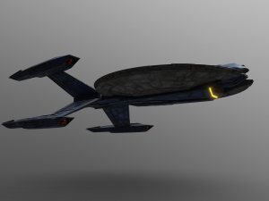 18spaceship 3D Model