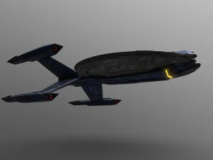 18spaceship 3D Model
