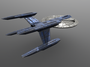 18spaceship 3D Model