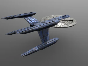 18spaceship 3D Model