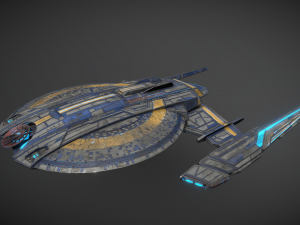 17ShenzhouSaucer001 3D Model