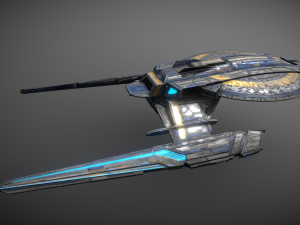 17ShenzhouSaucer001 3D Model