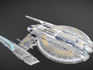 17ShenzhouSaucer001 3D Model