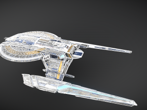 17ShenzhouSaucer001 3D Model