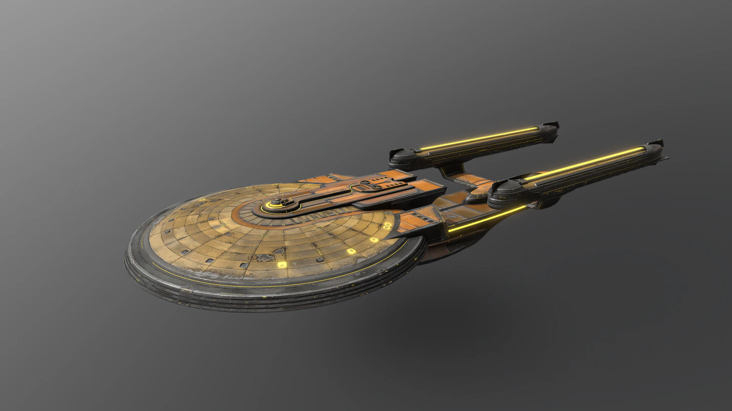 202SchotelsectieAsymmetrisch 3D Model .c4d .max .obj .3ds .fbx .stl .blend 