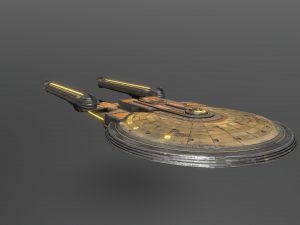 202SaucerSectionAsymetrical 3D 模型