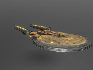 202SchotelsectieAsymmetrisch 3D Model