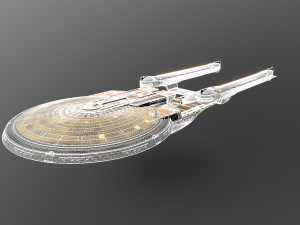202SaucerSectionAsymetrical 3D 模型