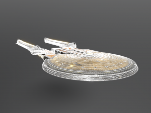 202SaucerSectionAsymetrical 3D 模型