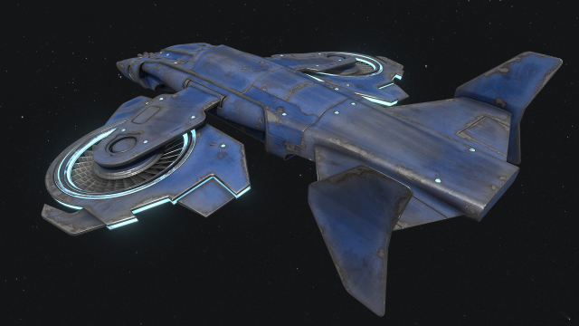23spaceship 3Dモデル .c4d .max .obj .3ds .fbx .stl .blend 