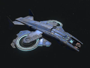 23우주선 3D 모델