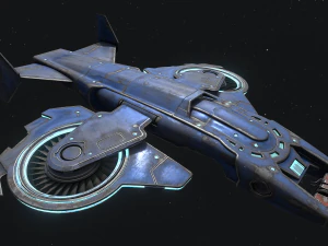 23우주선 3D 모델