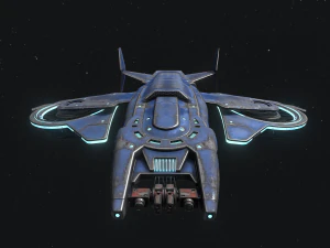 23우주선 3D 모델