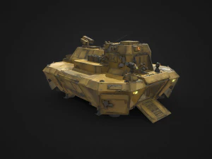 33nave militare Modello 3D