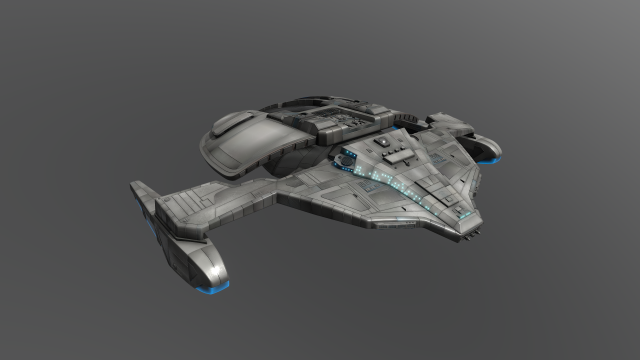 30spaceship 3D Model .c4d .max .obj .3ds .fbx .stl .blend 