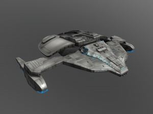 30spaceship 3D Model
