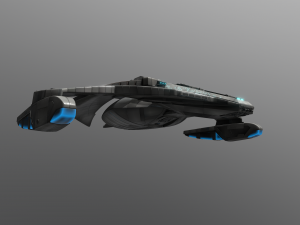 30spaceship 3D Model