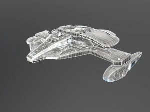 30우주선 3D 모델