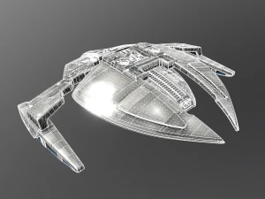 30우주선 3D 모델