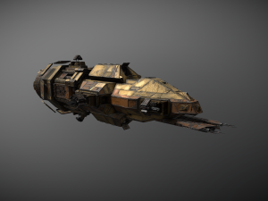 40spaceship 3D 모델
