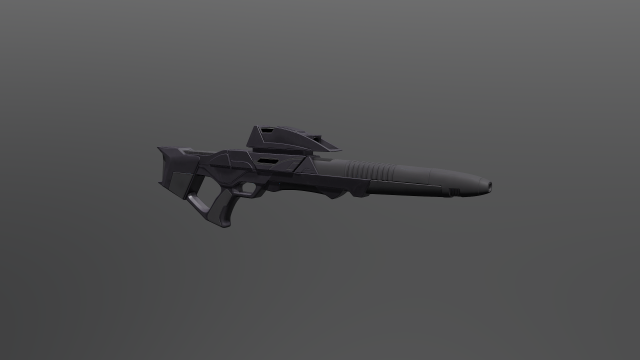 37gun 3D Model .c4d .max .obj .3ds .fbx .stl .blend 
