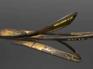 36우주선 3D 모델