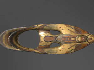 36우주선 3D 모델