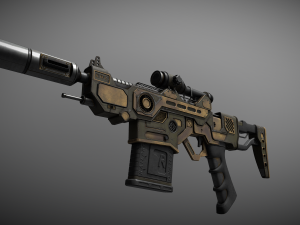 43AssualtRifle 3D 모델