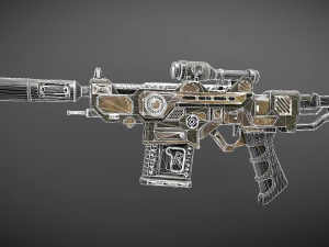 43AssualtGeweer 3D Model