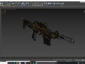 43AssualtGeweer 3D Model
