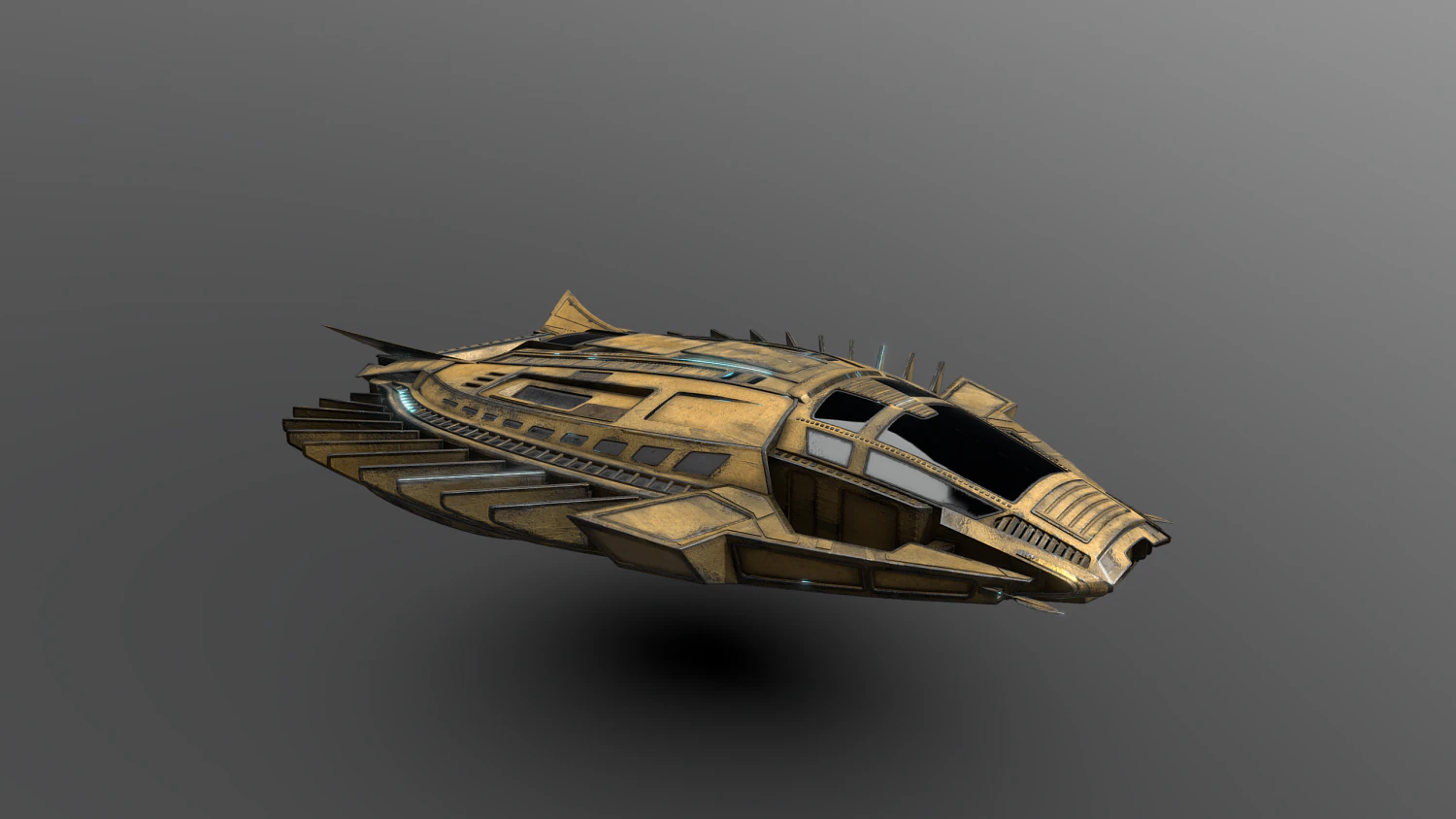 41RoyalTalonMirroredParts 3D Model .c4d .max .obj .3ds .fbx .stl .blend 