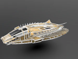 41RoyalTalonMirroredParts 3D Model