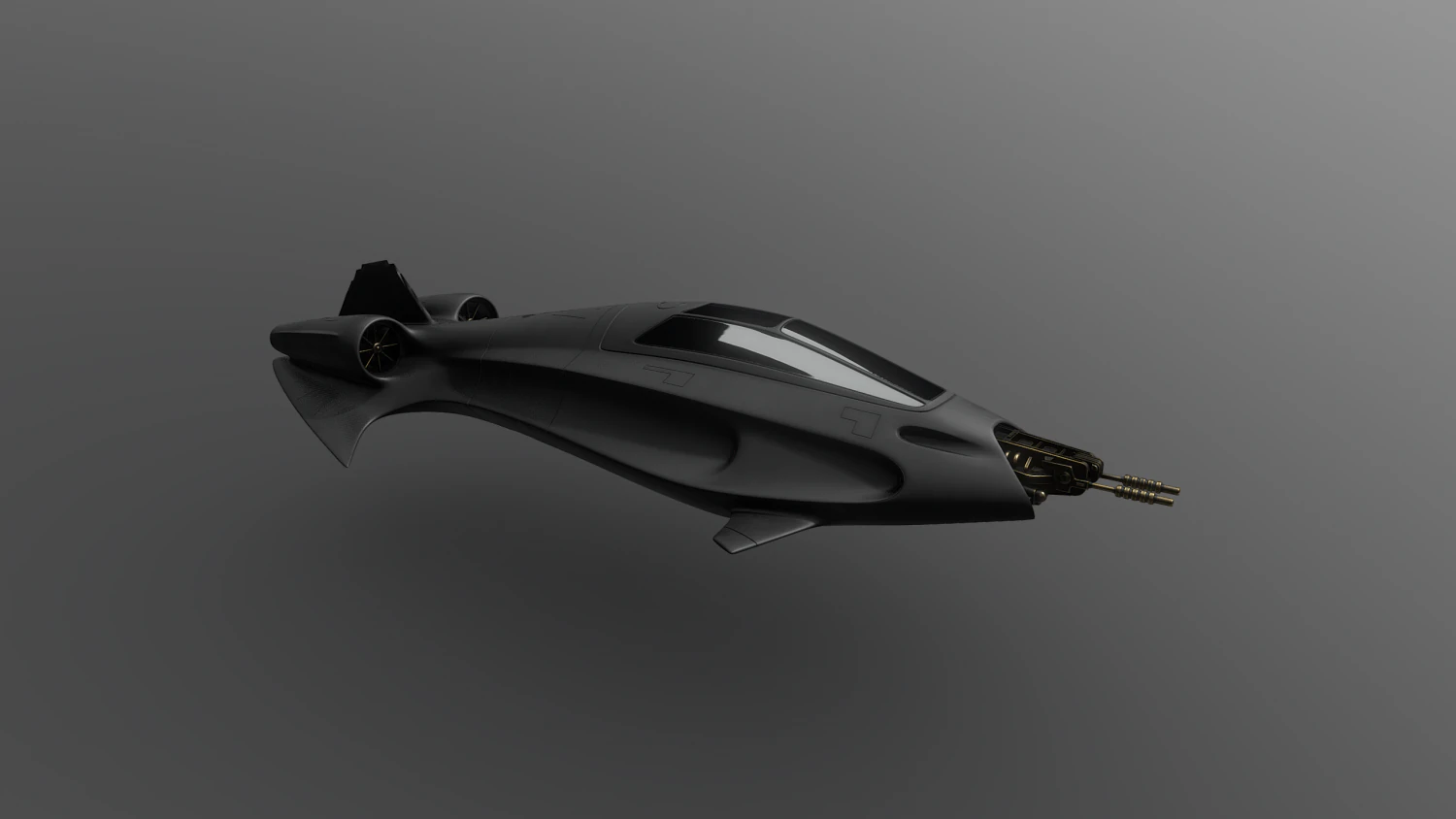 452스펙터하위 전투기 3D 모델 .c4d .max .obj .3ds .fbx .stl .blend 