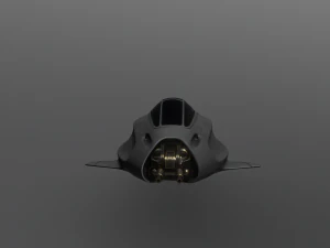 452스펙터하위 전투기 3D 모델